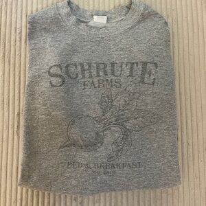 The Office Schrute Farms Bed & Breakfast Vintage Crew Neck Sweatshirt Pullover